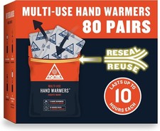 Ignik Resealable Multiple-Use Hand Warmers for 10 Hours - 80 Pairs