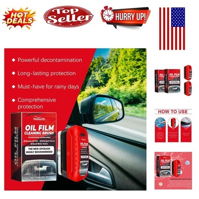 2pack New Glass Coating for Windshield Glass Oil Film Remover, Strong Front W...