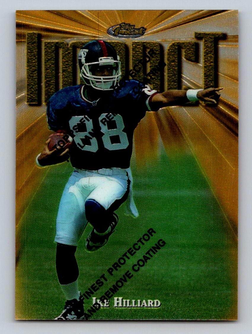 1997 Finest #332 Ike Hilliard