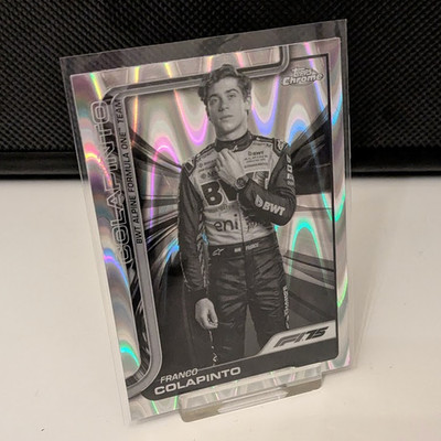 Franco Colapinto Raywave Topps Chrome F1 2025 Alpine Portrait 15