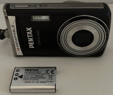 Pentax Optio M60 Digital Camera BLACK - CAMERA With BATTERY / NO CARD