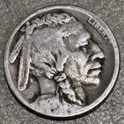 1921s Buffalo Nickel, nice Original Good Condition Part Date, Full rims/mintmark