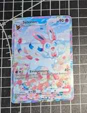 Sylveon Custom TCG Pocket card *Different Holo Patterns Available*