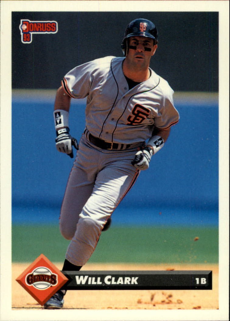 1993 Donruss #446 Will Clark - BB
