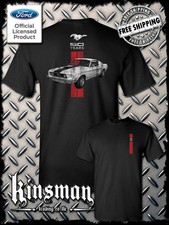 Ford Mustang 50 Years Red Stripe 2-Sided T-Shirt - Official Licensed Product