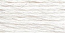 DMC 116 12-B5200 Pearl Cotton Ball Size 12 141yd-Snow White 10Pk 