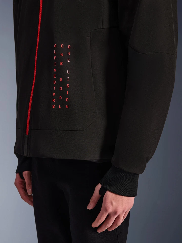 Alpinestars Radium Tech Hoodie - Black / Red - image 3 of 4
