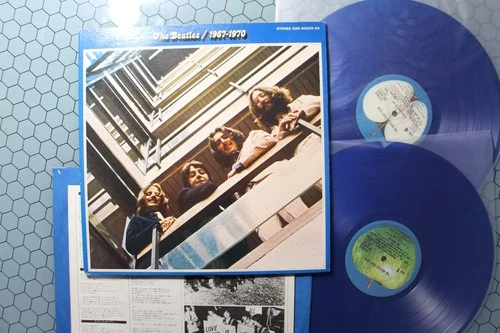 The Beatles – 1967-1970, 1978 2x LP BLUE colored vinyl Japan press, EAS-50023
