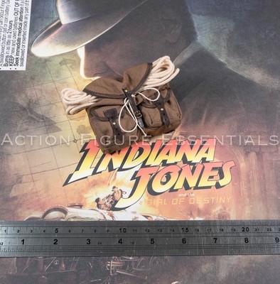Hot Toys Indiana Jones Rucksack Seil Set Dial of Destiny 1/6 Teile MMS717