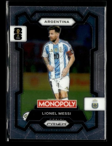 Lionel Messi 2026 Panini Prizm Monopoly FIFA World Cup Soccer Base #1 ④ \[zjB10