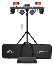 Chauvet DJ GIGBAR MOVE ILS Kit w/Moving Heads/Derbies/Washes/Laser/Strobe Lights