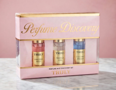 TRULY Discovery Set - UNICORN FRUIT, VANILLA GIRL, COCONUT DREAMS Perfume Mist