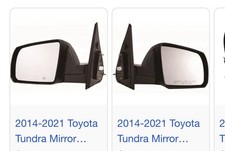 2019 Toyota Tundra Stock Mirrors