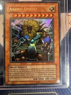 Yu-Gi-Oh Andro Sphinx Ultra Rare Near Mint Condition 