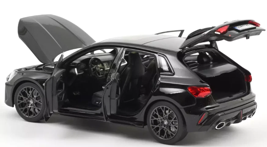 Audi RS 3 2025 Noir Mythe 1/18 - 188388 NOREV - Immagine 3 di 3