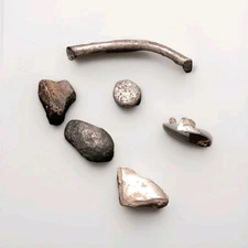 Viking chopped silver from 30 year collection + XRF analysis 