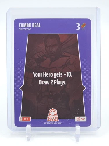 2025 BO JACKSON BATTLE ARENA COMBO DEAL #PL-17 FIRST EDITION Q3735