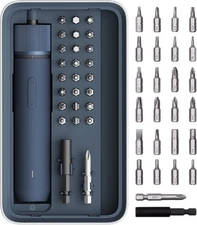 HOTO Electric Screwdriver Kit, 25-Piece Upgraded Bit Set, 3.6V Cordless Screwdri