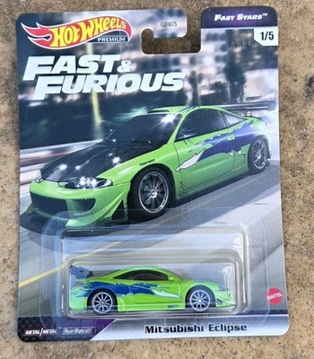 Hot Wheels 2021 Fast and Furious - Mitsubishi Eclipse 1/5 New Htf Premium  Stars