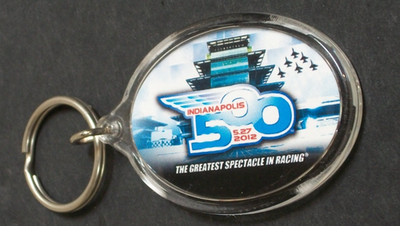 96th Indianapolis 500 Keychain Vintage 2012 Motor Speedway Indy Car IMS Logo