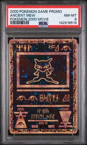 2000 POKEMON GAME MOVIE POKEMON 2000 MOVIE ANCIENT MEW PSA 8
