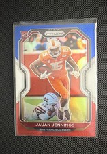2020 Panini Prizm - Rookie Jauan Jennings #304 Red White & Blue Prizm (RC)