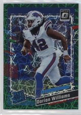 2023 Panini Donruss Optic Rated Rookie Green Velocity Prizm Dorian Williams 18k2