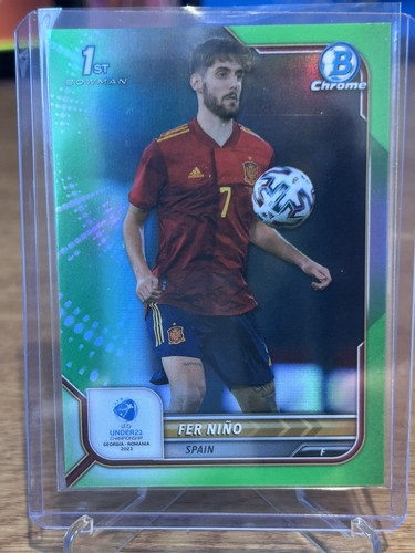 2023 Topps Bowman Chrome UEFA U21 1st Bowman Fer Nino /199 Spain