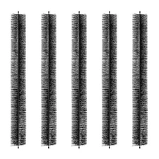 Uimoso 5 Pcs Gutter Guard Brush 15 FT Total Bristle Leaf Guard Fit 5 inch Gutter
