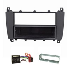 Radioblende Set passt für Mercedes C Klasse W203 S203 CLK Facelift CLC G-Kl.