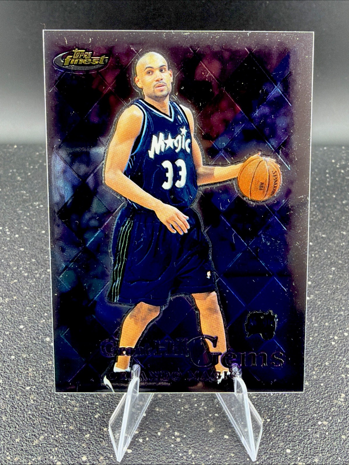 2000 TOPPS FINEST GRANT HILL GEMS MAGIC HOT!!!