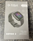 NEW! Fitbit Sense 2 – ECG, Heart Rate, GPS – Shadow Grey/Graphite – S & L Bands