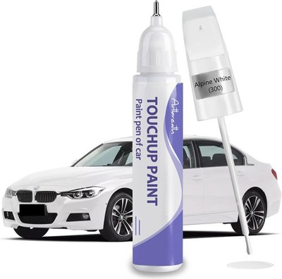 Touch up Paint for BMW Alpine White (300)-Exact Match Chips and Nicks Touchup Pa