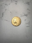 1910 $2.5 Dollar Indian Head Eagle United States Gold Coin AU Condition Good