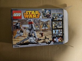 Lego Star Wars 75081 T-16 Skyhopper Set Loose Complete