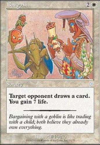1x Bargain MTG - Starter 1999 - Moderate Play