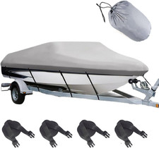 Copertura Impermeabile per Barche,518–579 Cm Telo Copri Barca,Oxford 420D Tessut