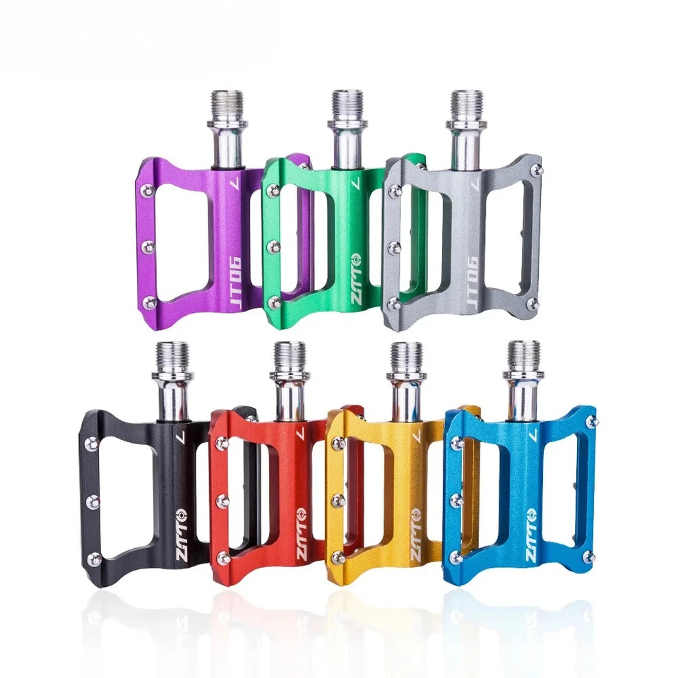 Bicycle Ultralight Anti-slip Pedal 2 Sealed Bearing MTB Road Bike Pedal Folding - Image 3 of 4
