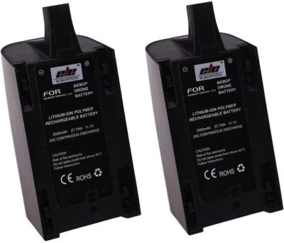 MARKENLOS Confezione 2 Droni Nuovi Parrot Bebop 3.0 RC Quadcopter Droni 11.1V Lipo Batterie