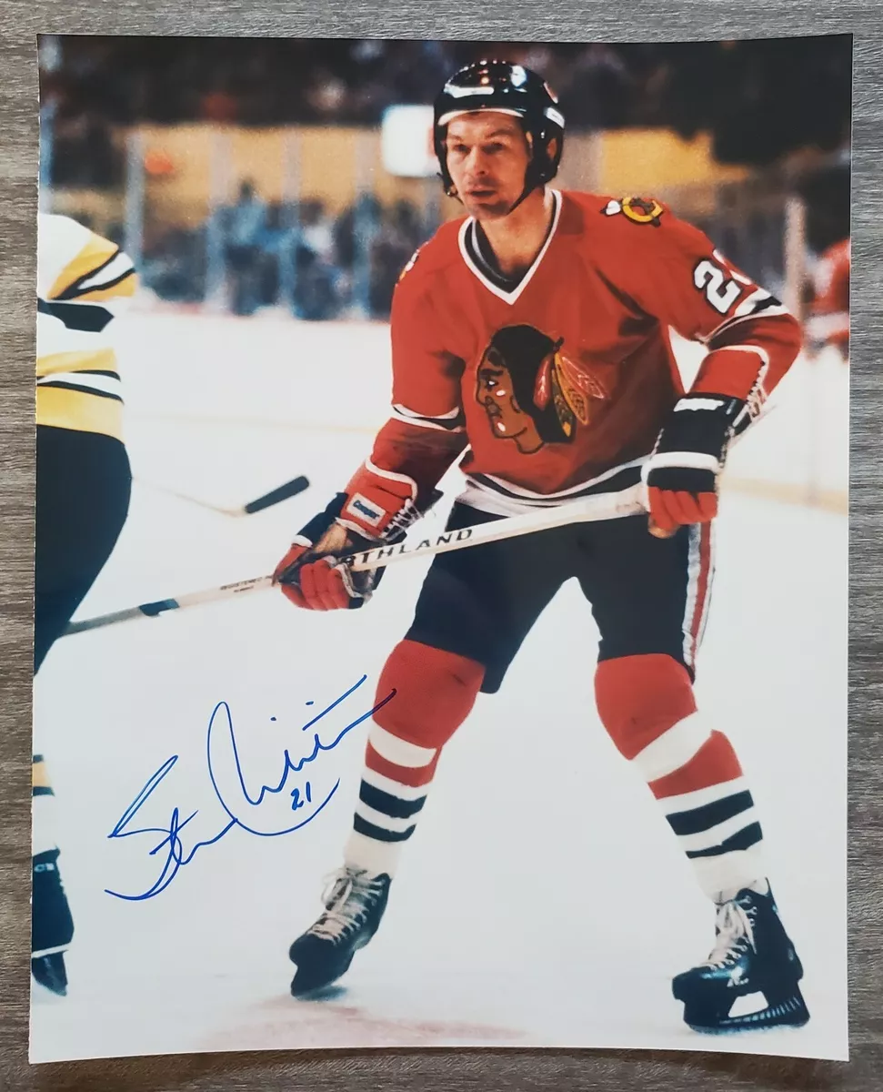 Stan Mikita Signed 8x10 Photo Chicago Blackhawks Hockey NHL HOF