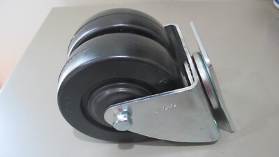 Payson, Cart-King Caster Swivel, 4'' Dia. 70A, Durometer Wheel, Sleeve Bearing