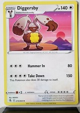 Diggersby 215/264 - NM / M - Fusion Strike Pokemon Card $2 Flat Shipping