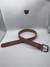 Authentic Gucci Micro Guccissima Belt Pink 281548 Gold Buckle Size 100 40 Men's