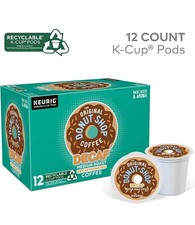 The Original Donut Shop DECAF Medium Roast Coffee Keurig 12 k-cups . Exp. 07/26