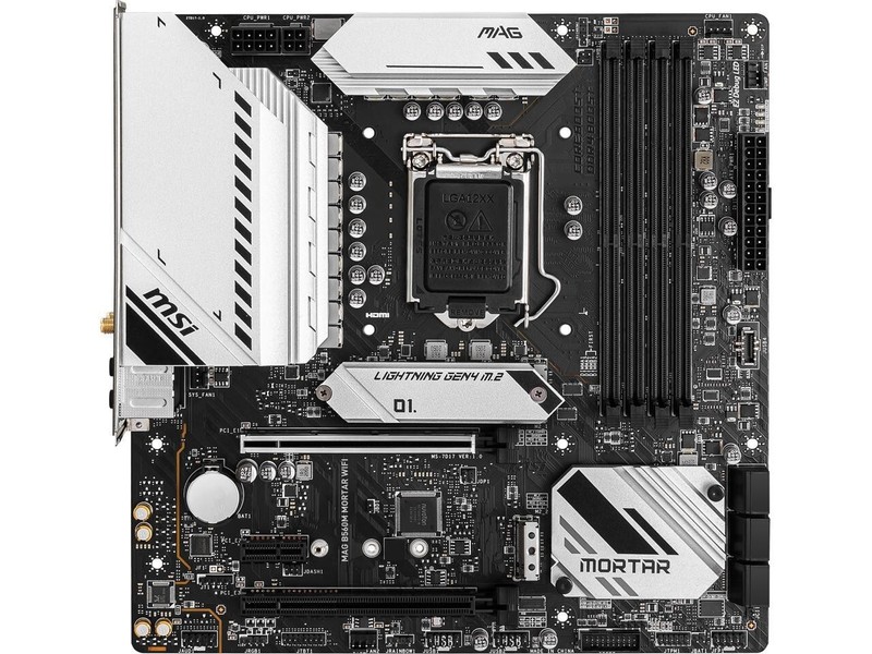 MSI MAG B560M MORTAR WIFI LGA 1200 Intel B560 Micro ATX Intel Motherboard