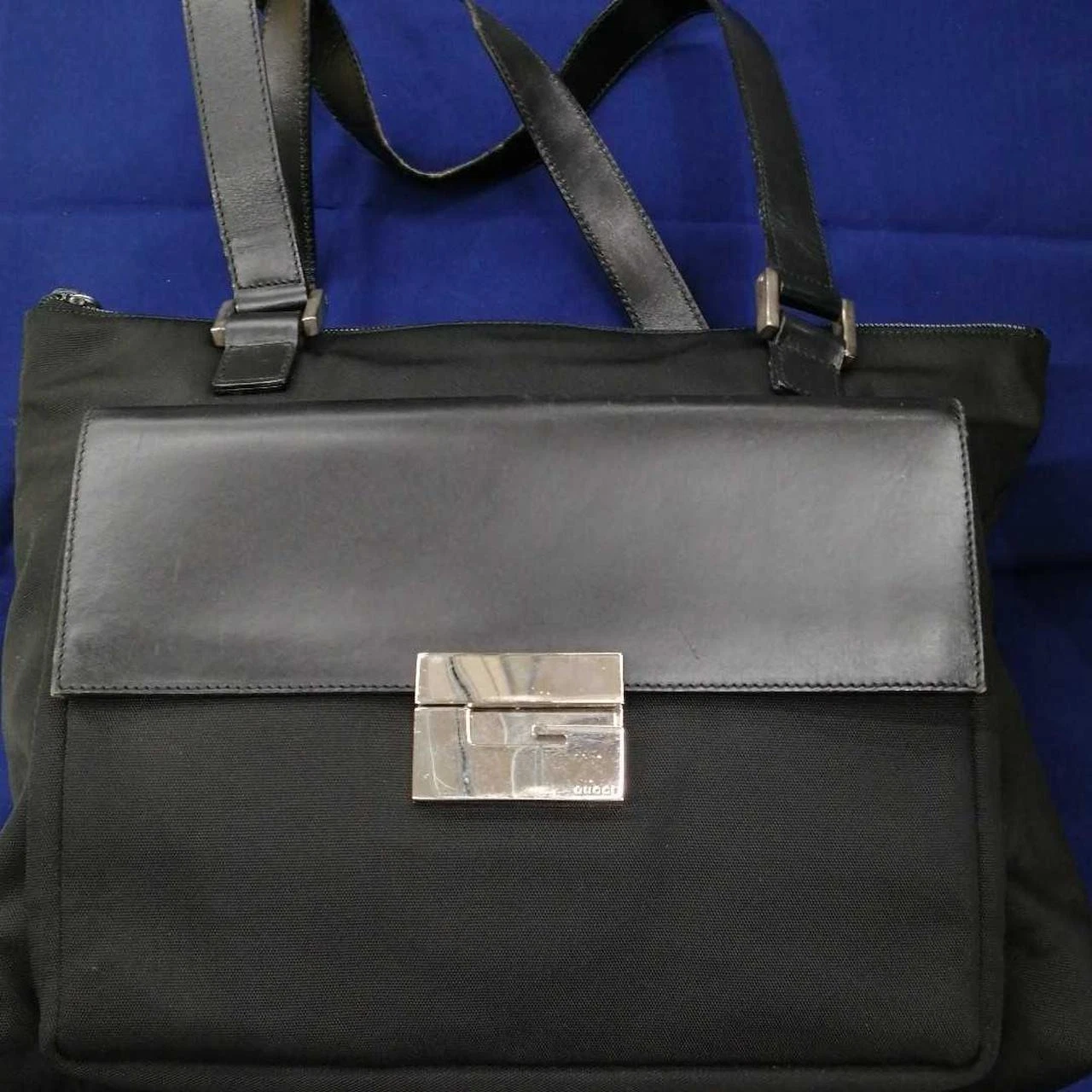 Sac fourre tout en toile cuir Gucci 000.1705.0571
