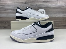 Size 12 - Air Jordan 2/3 White Black for sale online | eBay