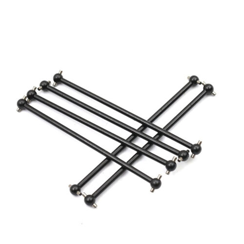 2/4PCS 45# Albero di Trasmissione Osso Cane Posteriore in Acciaio per 1/10 FS RC Auto Ricambi Aggiornati - Foto 4 di 7