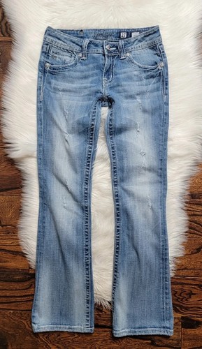 Miss Me Low Rise Signature Bootcut Jeans Women's Size 27 Medium Wash - Picture 11 of 11