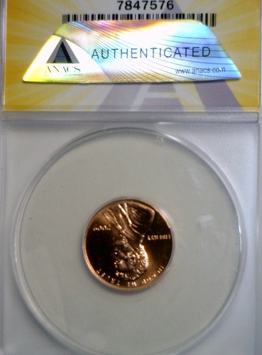 2009 ERROR ANACS MS65 WDDR #043 Lincoln Cent Coin Doubled Die Cherry Pck FS #801 - Picture 4 of 5
